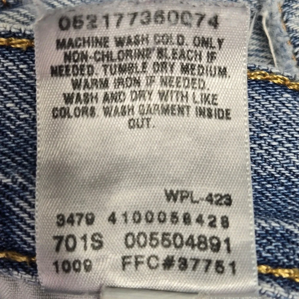 Y2K Levis 550 Relaxed‎ Fit Light Wash Blue Denim Jeans Mens 36x34 100% Cotton